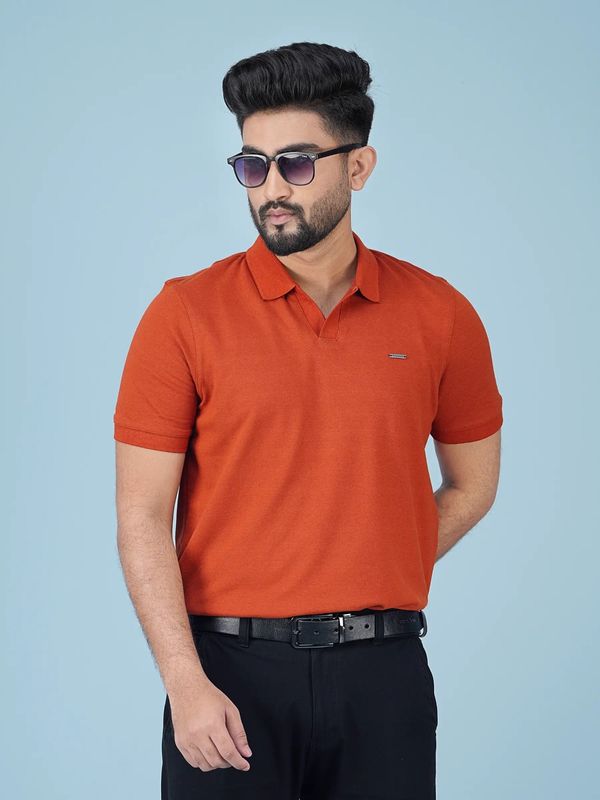 Mens Premium Polo T-Shirt V-Brick