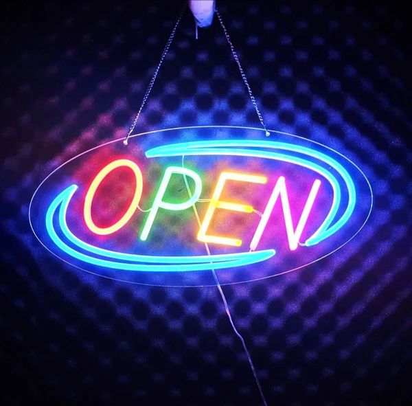 GearUP OPEN20R Neon Business Sign For Shop, Restaurant , Pharmacy, Cafe
