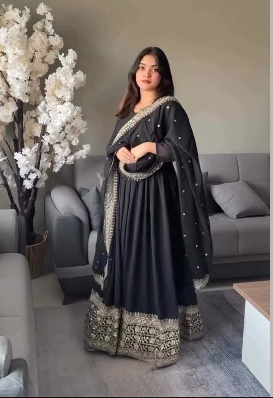 Luxury Embroidery Gown