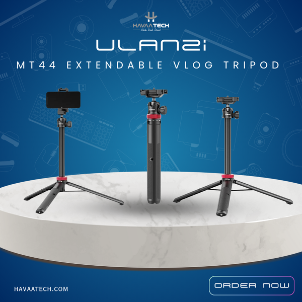 Ulanzi MT44 Extendable Vlog Tripod