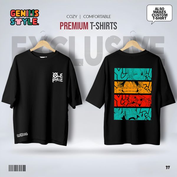 Monkey D. Luffy (One Piece) Anime T-shirt - 37