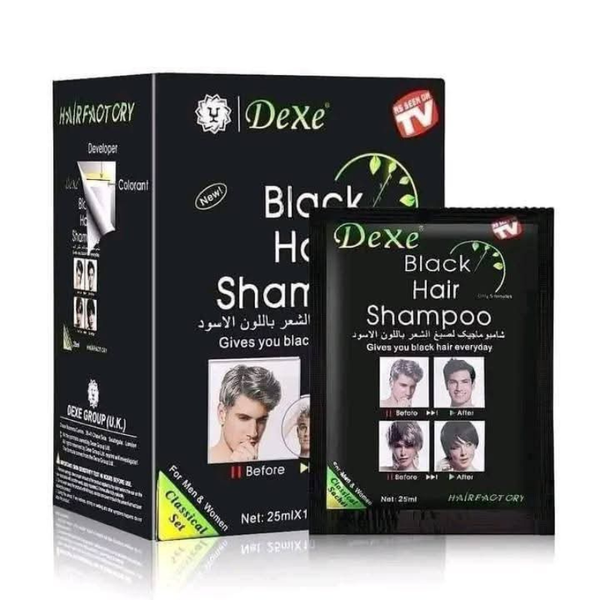 Dexe Black Hair Shampoo – The Easiest Solution to Gray Hair (Made in UK)