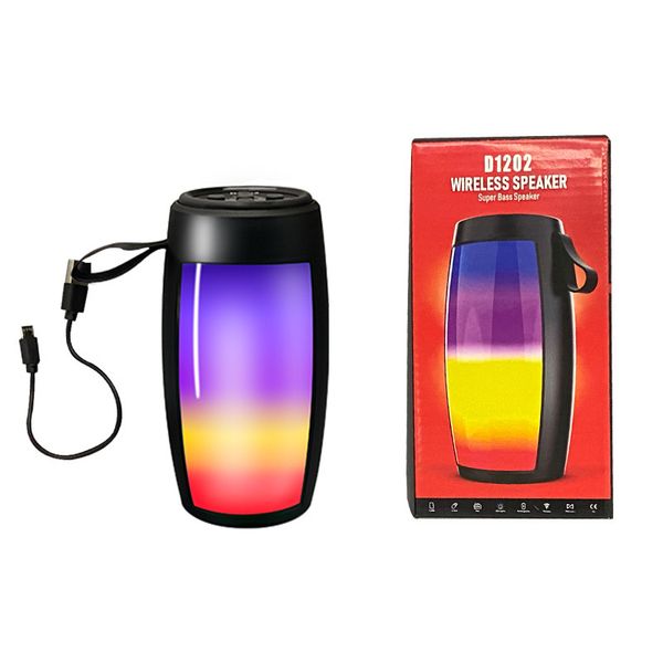 Bluetooth Audio Heavy Subwoofer Home Colorful Glass Harman Sound Quality Good Wireless Bluetooth High Color Value Computer Speaker