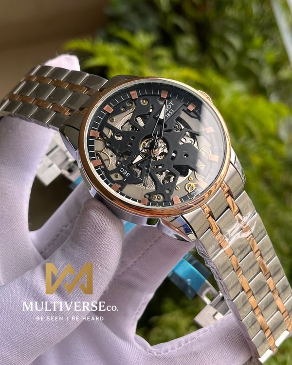 Tissot Le Locle Powematic Two Tone - Black (SEMI AAA)