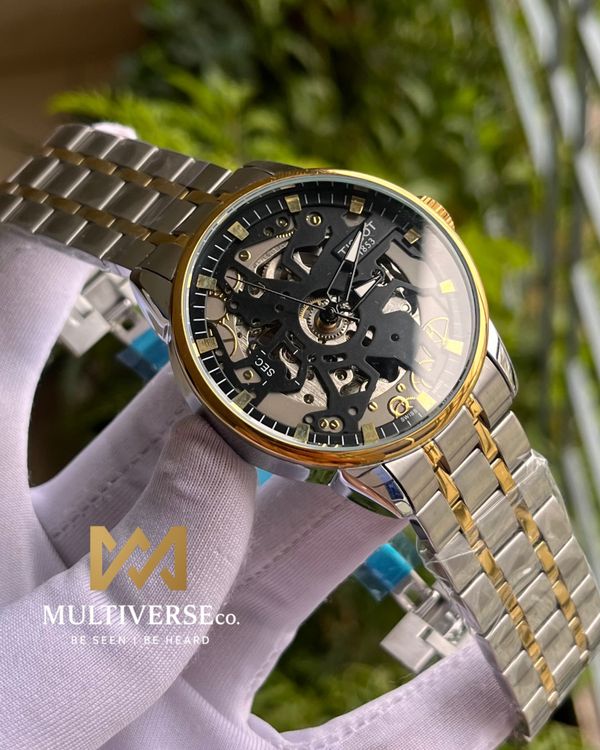 Tissot Le Locle Powematic Two Tone - Black (SEMI AAA)