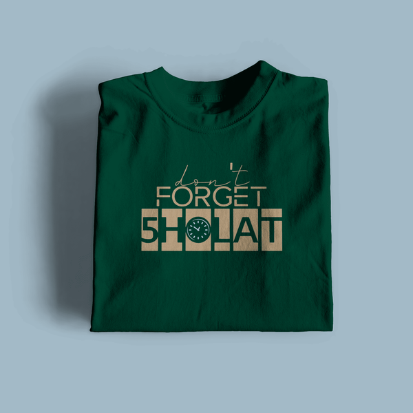 Khalid Bin Walid + Dont Forget Sholat Premium Quality Cotton T-Shirt Combo Package - Image 2