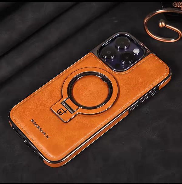RMBMAX Brown Leather Stan Case