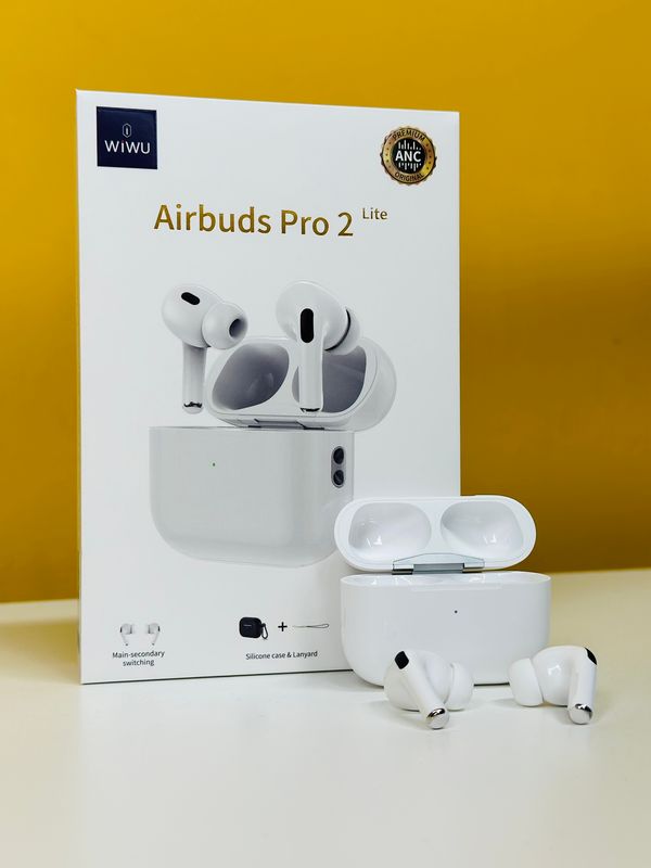 WiWu Airbuds Pro 2 Lite ANC Earbuds – White - Image 5