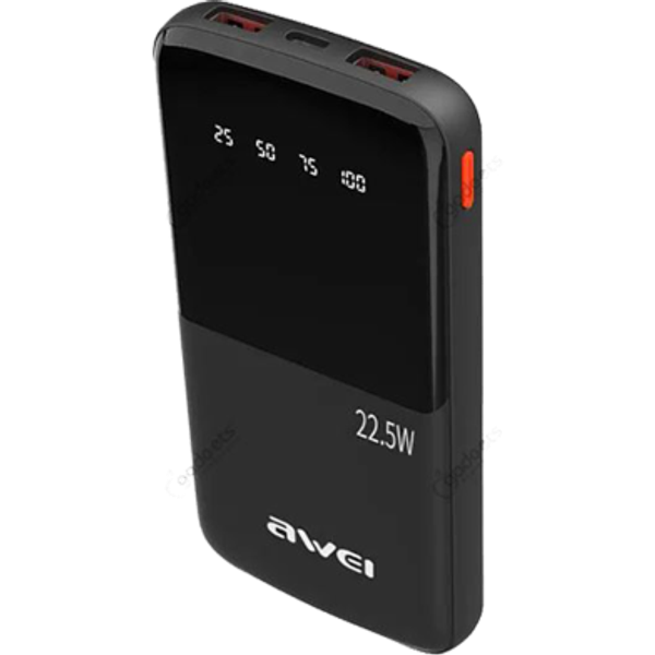 Awei P10K 10000mAh 22.5W PD Fast Charge Power Bank - Image 2