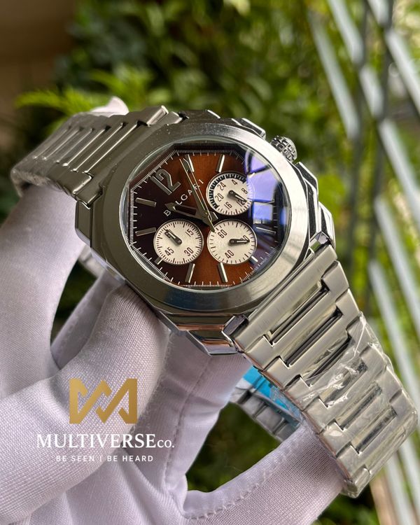 BVLGARI OCTO FINISSIMO SILVER BROWN (AA)