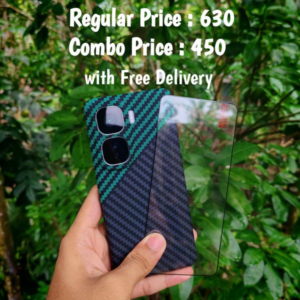 IQOO Neo10 combo cover + screen protector fingerprint granted