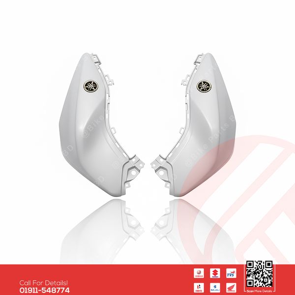 Tanky Box (Mat Light Gray) for Yamaha MT15 V1 & MT15 V2 Bike.
