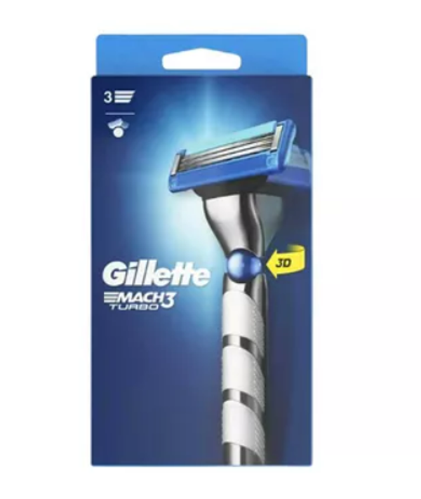 Gillette Mach3 Turbo Men's Shaving Razor each