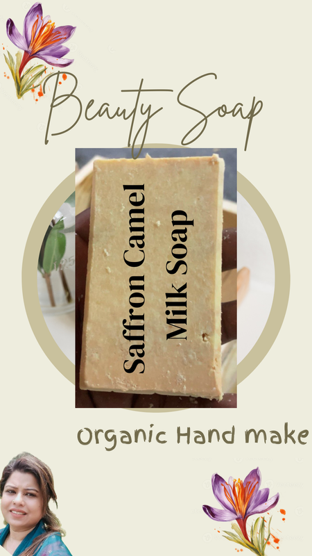 Saffron Camel Milk Soap