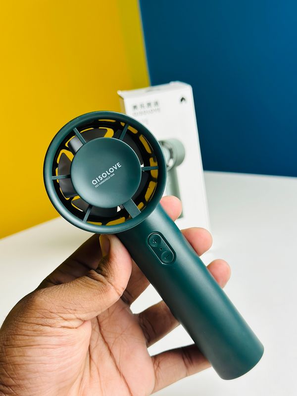 Xiaomi AISOLOVE F01 Handheld Turbo Fan (2000mAh Battery) – Green Color