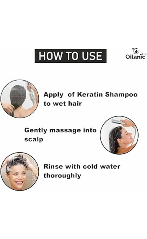 Clariss Biotin Shampoo Vitamin H Alpha Biotin 400ml - Image 3