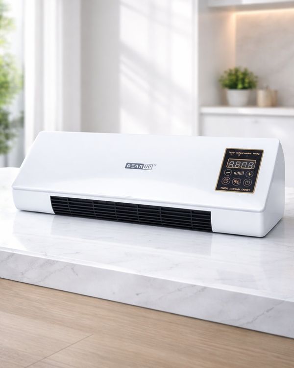 GearUP Remote Controlled AC Style Room Heater – 1800 Watts, Wall or Table Mount