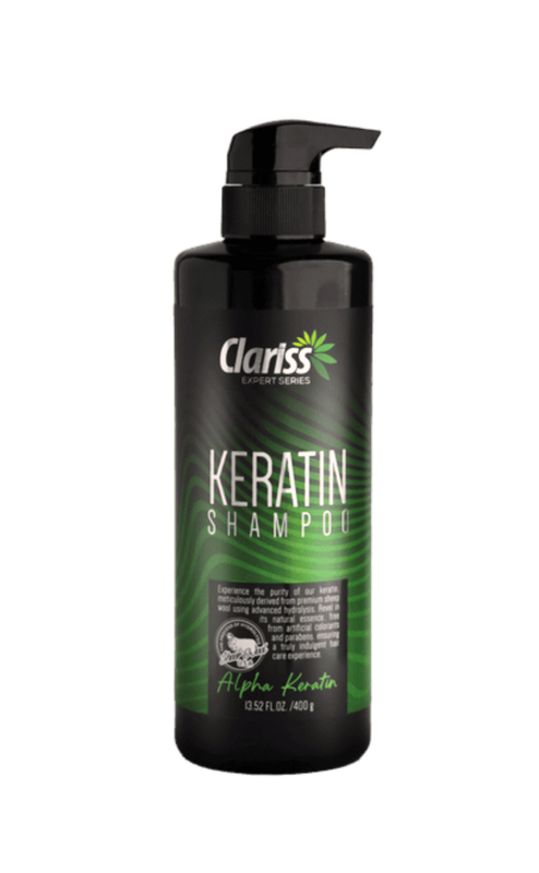 ক্লারিস কেরাটিন শ্যাম্পু 400 মিলি। Clariss Keratin Shampoo 400ml . - Image 1