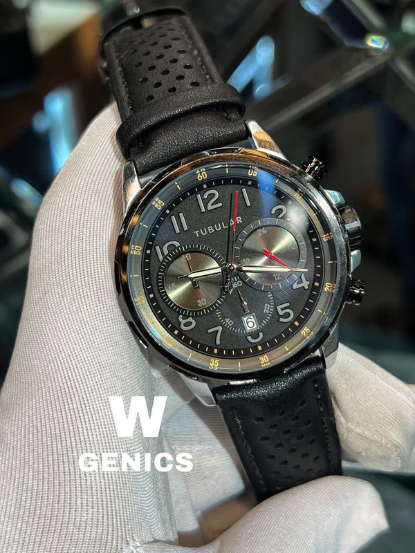 Tubular Authentic Chrono Belt Full Black