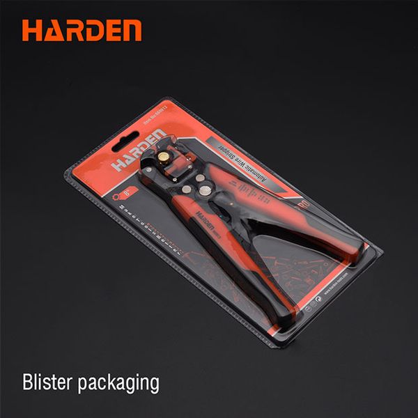 HARDEN 6" Automatic Wire Stripper, 0.2 - 6 mm2,  Automatic Cable Wire Stripper Crimping Plier Self Adjusting Crimper For Electrician Crimping 660613