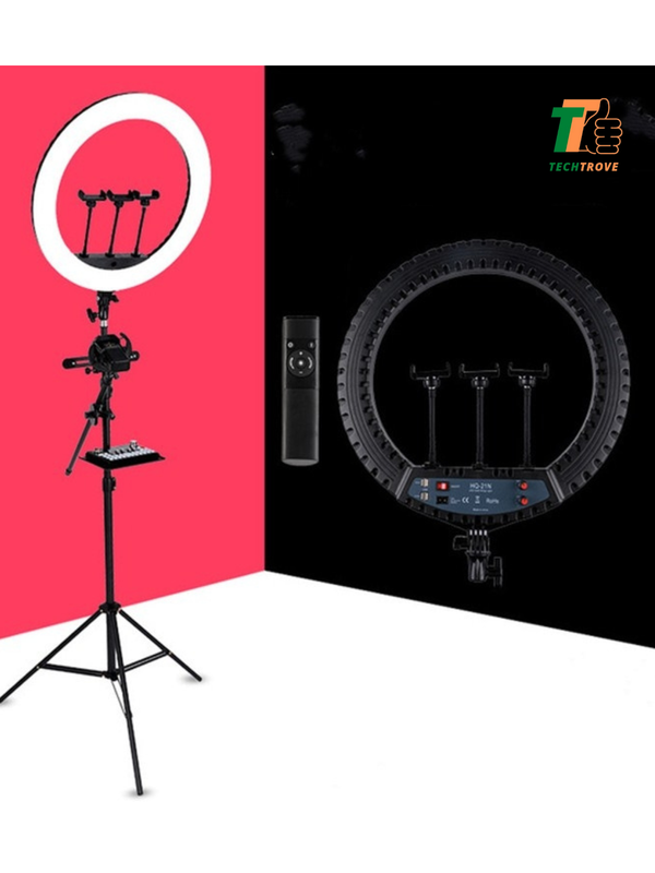HQ 21 ring light with Neepho stand