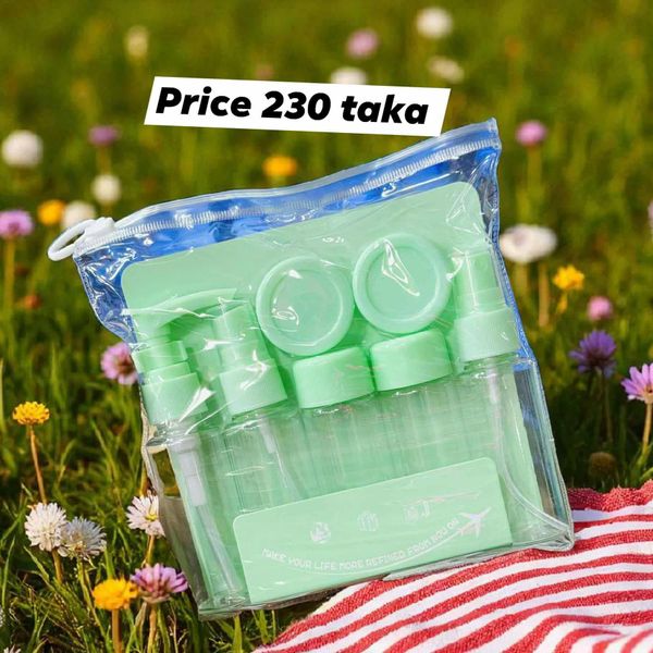 travel bottles set 6 piece - Image 2