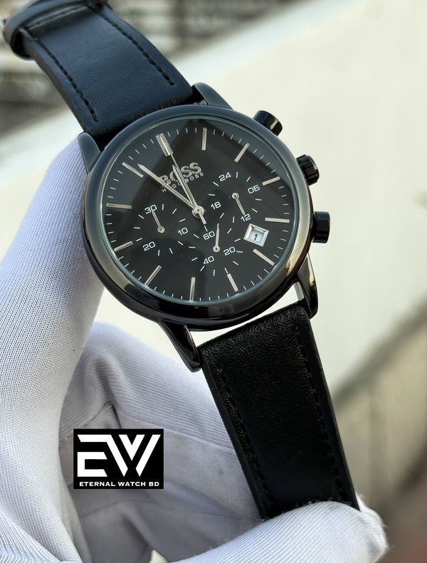 BOSS 3 CHRONO FULL BLACK