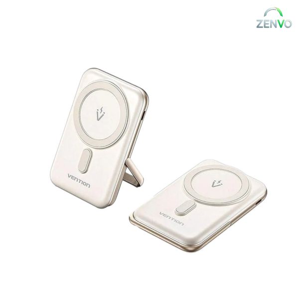 VENTION FHNW0 20W 10000mAh Magnetic Wireless Power Bank – White