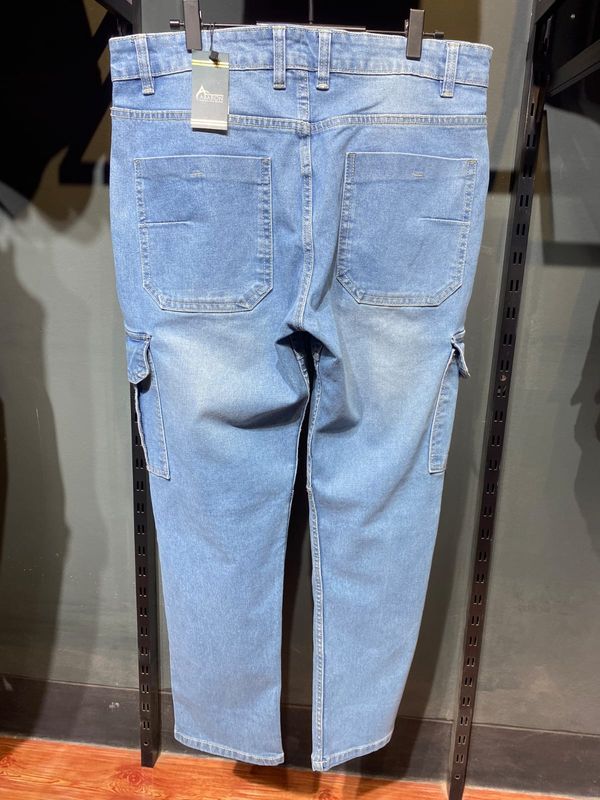 Jeans Cargo - Light Blue