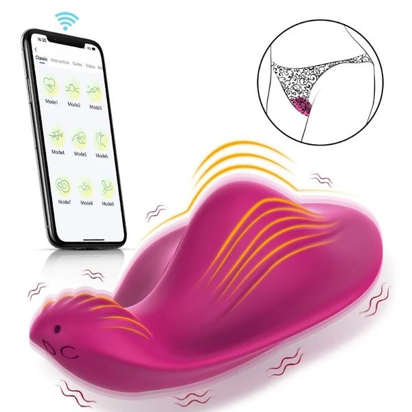 Wireless invisible fit wearable APP remote control close-range fun egg jumping female masturbation device vibrator sexual toy 18