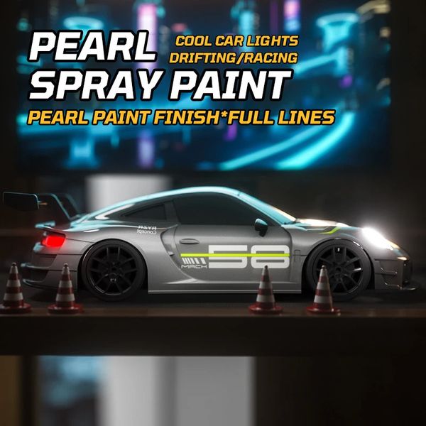 Porsche 911 GT3 RS 4WD RC Drift Car With Tires & Traffic Cones