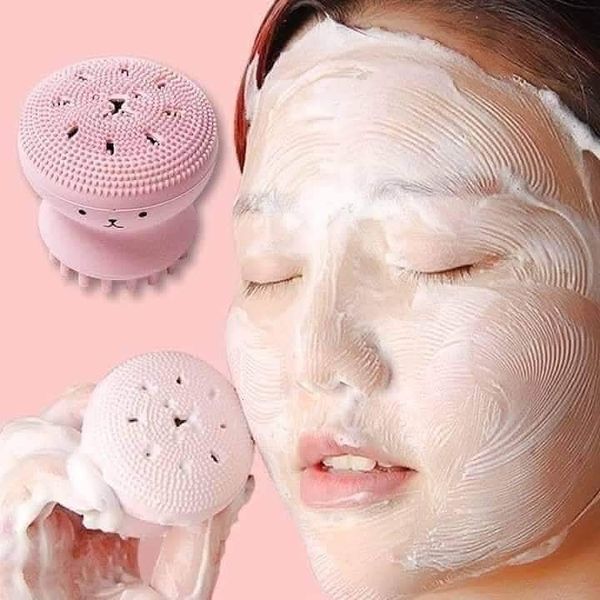 đOctopus Silicone Face Cleansing Brushđ