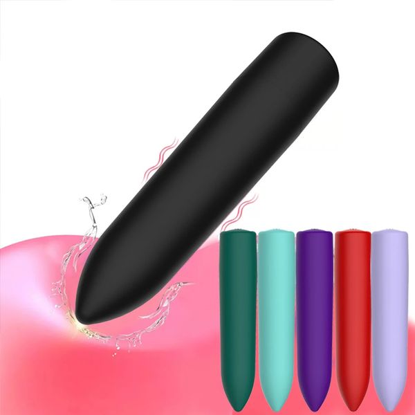 Mini Bullet Vibrator 10 Vibration Modes for G Spot Clitoral Stimulation Portable Sex Toys for Women Suitable for Travel Pleasure