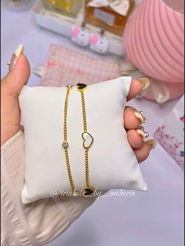 18k gold plated bracelet (Love)
