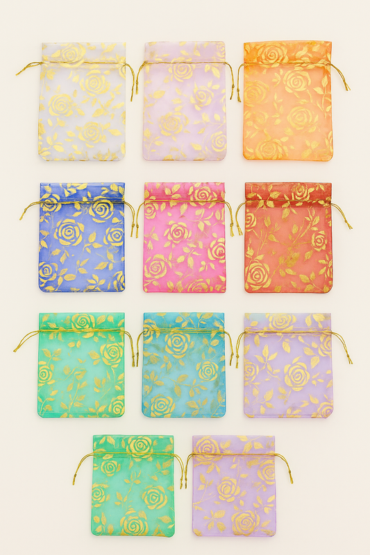 7*9 CM|  POUCH BAG  10 COLOR MIXED  COSMETICS AND OTHERS GIFT ITEM । পাউচ ব্যাগ ১০ কালার মিক্স - Image 2