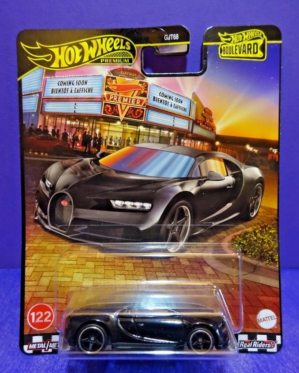 2025 Hot Wheels Premium Boulevard '16 BUGATTI CHIRON. Series No. #122