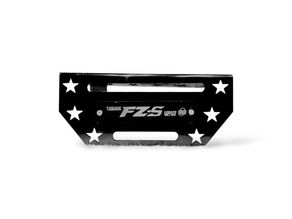 Premium Black CNC Silencer Gourde For FZS All Model