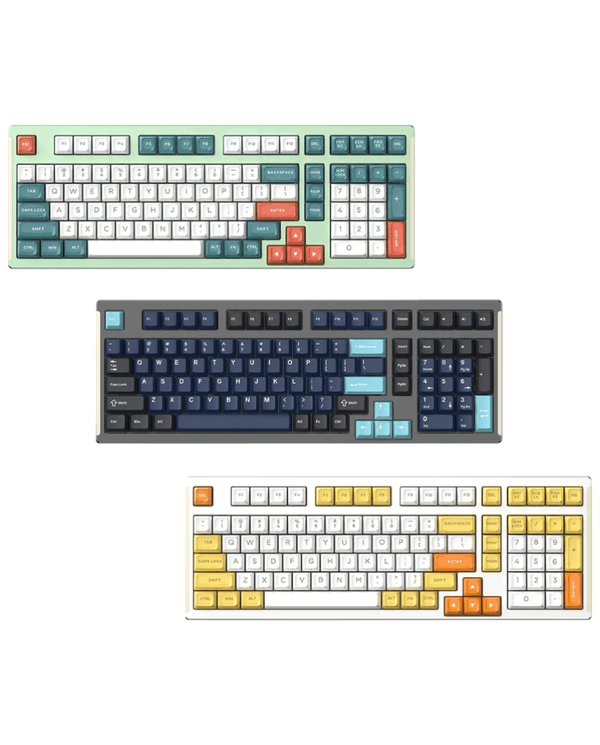 MONKA 6102 Aluminium Alloy Prebuilt Mechanical Keyboard