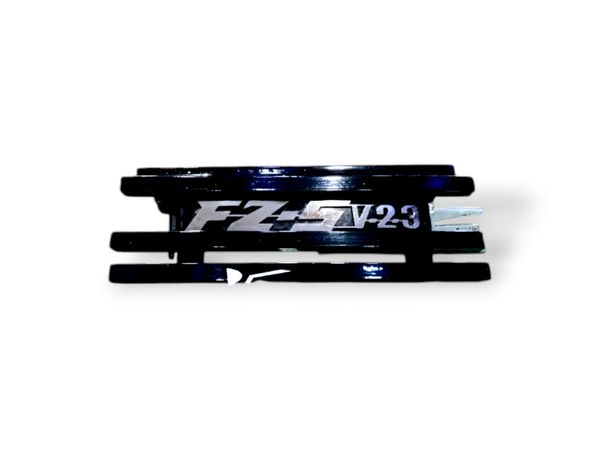 Premium 3D Logo Black Silencer Gourde For Yamaha Fzs All Model