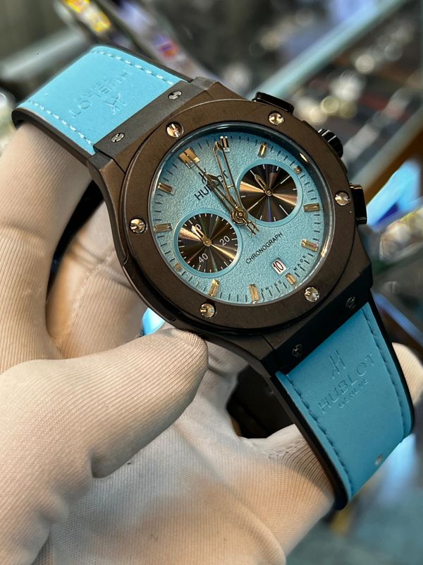 Hublot Classic Fusion Black Case Tiffany Belt Tiffany Dial V2