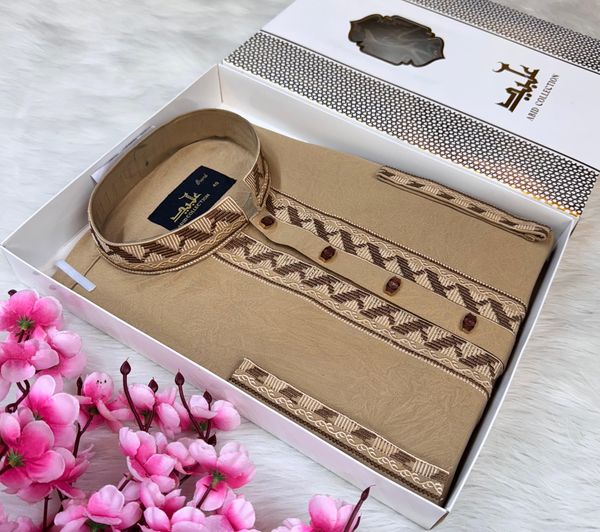 PREMIUM EMBROIDERY PANJABI || đŠĩâ¨