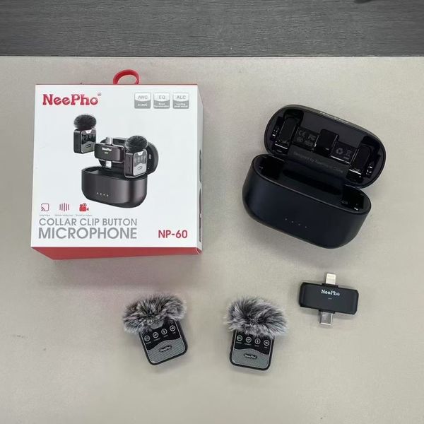 neepho np-60 wireless microphone for typ c & iPhone