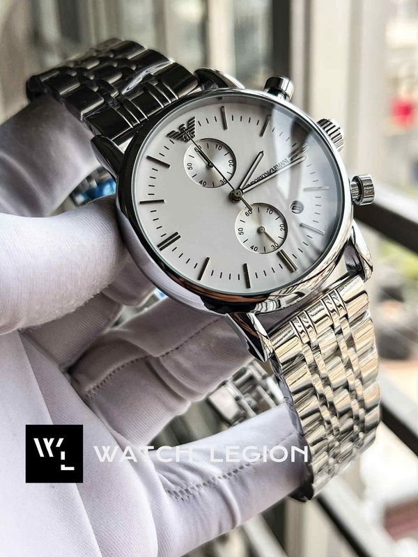 ARMANI FREE BELT OFFER WHITE DIAL