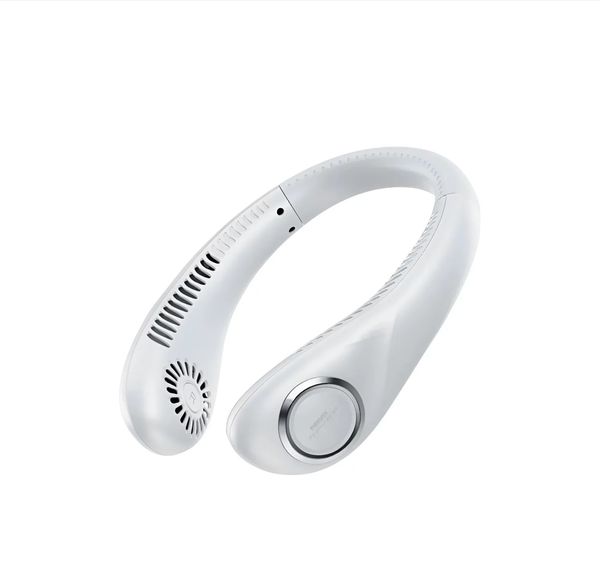 Remax F23 Icying Series Bladeless Neckband Fan – White