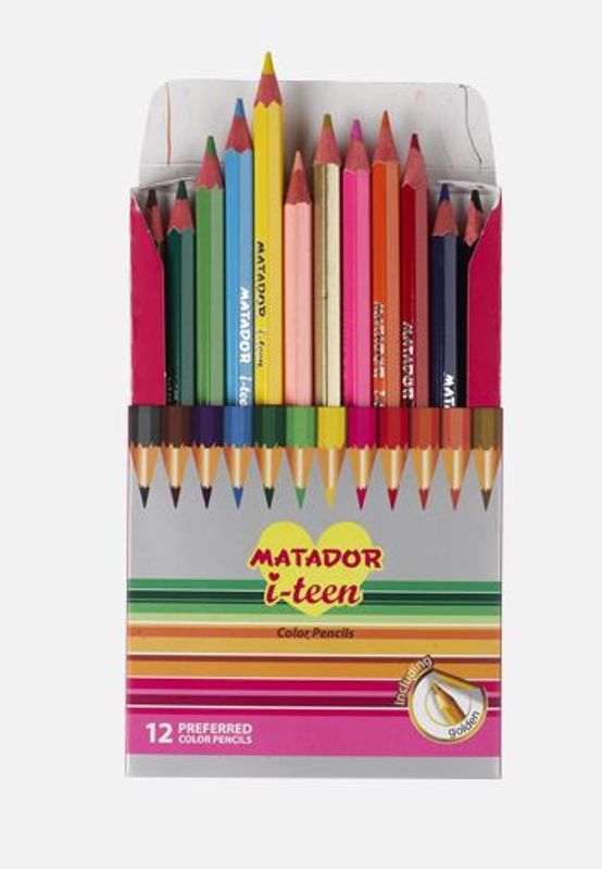 Matador i-teen Color Pencil 12 pcs (Small)