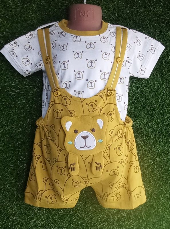 Baby Bear Romper Set