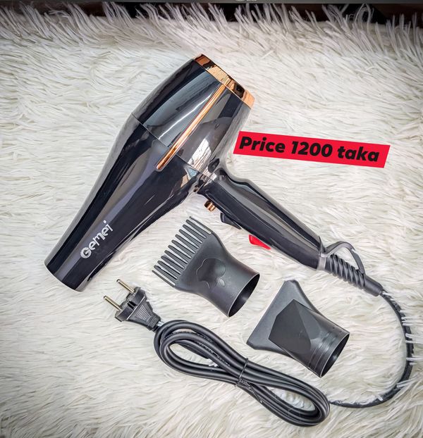 Gemei GM-1780 Hot & Cold Professional Hair Dryer (3000W)