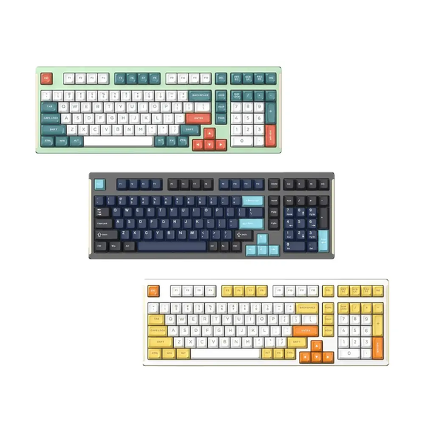 MONKA 6102 Aluminium Alloy Prebuilt Mechanical Keyboard