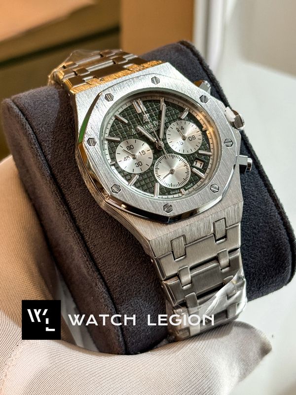 AP CHRONO CHAIN OLIVE GREEN DIAL