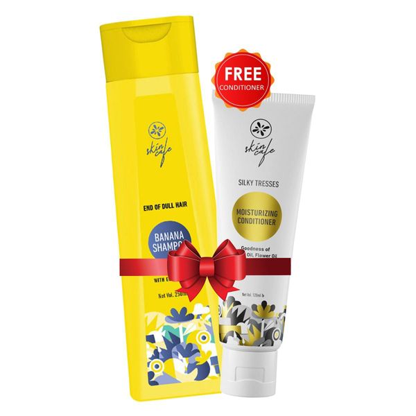 Skin Cafe Banana Shampoo & Free Conditioner